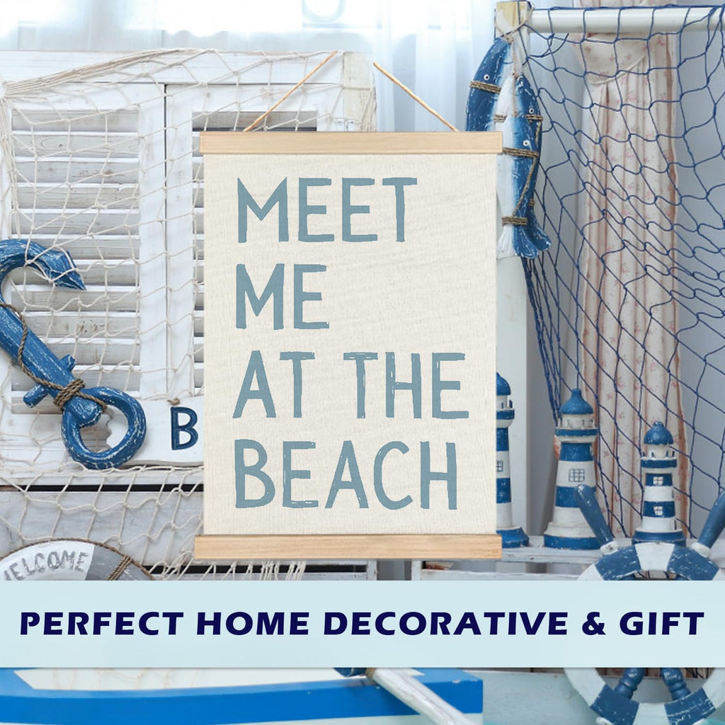 RYYCDOI Coastal Cowgirl Beach Room Decor Set of 2, Aesthetic Seashell Wall Decor, Blue Beach Decor for Teen Girls Room, 12x16 Inches