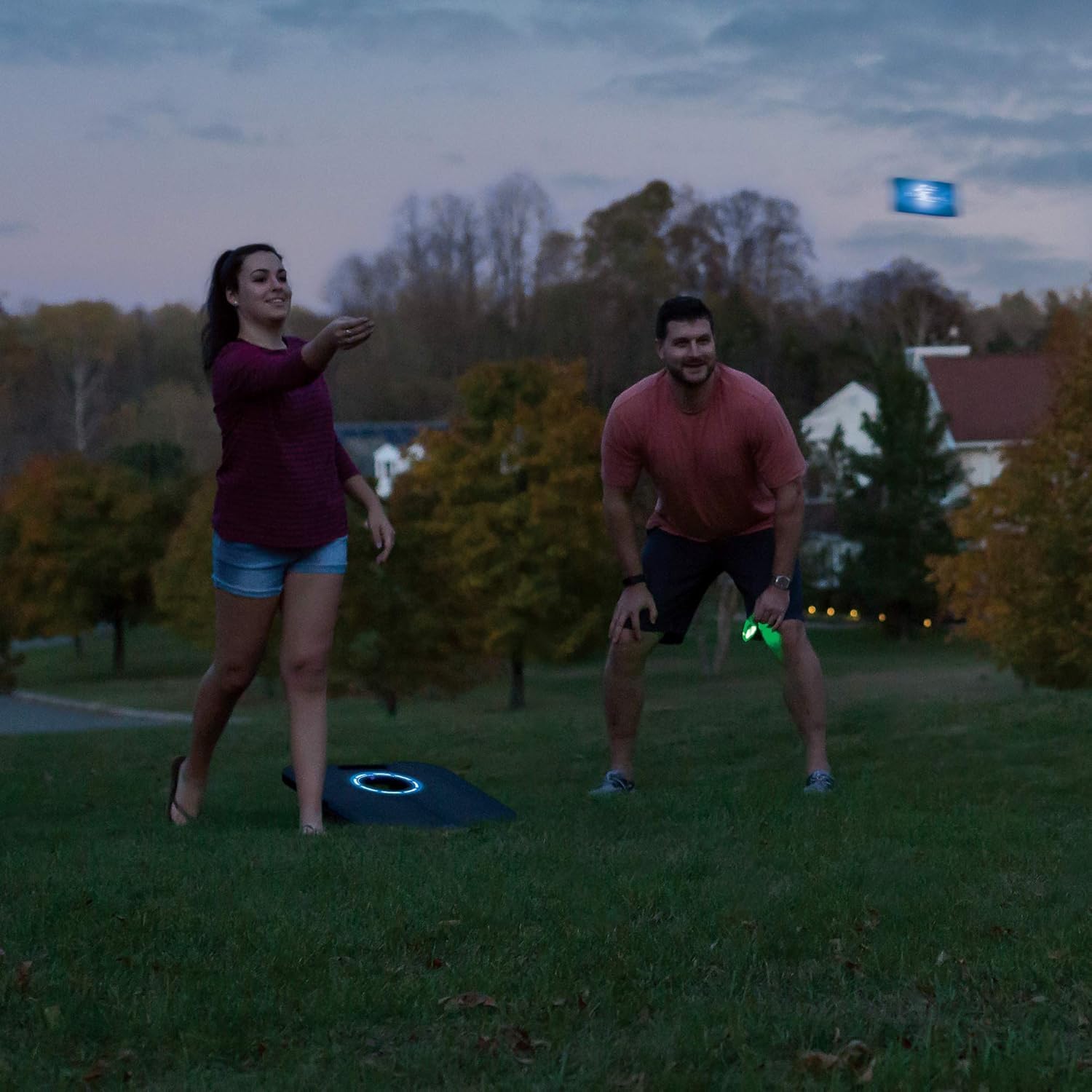 EastPoint Sports Go! Gater Cornhole – Light-Up and Travel Versions – Easy Storage & Light-Weight – Perfect for Outdoor and Indoor Play