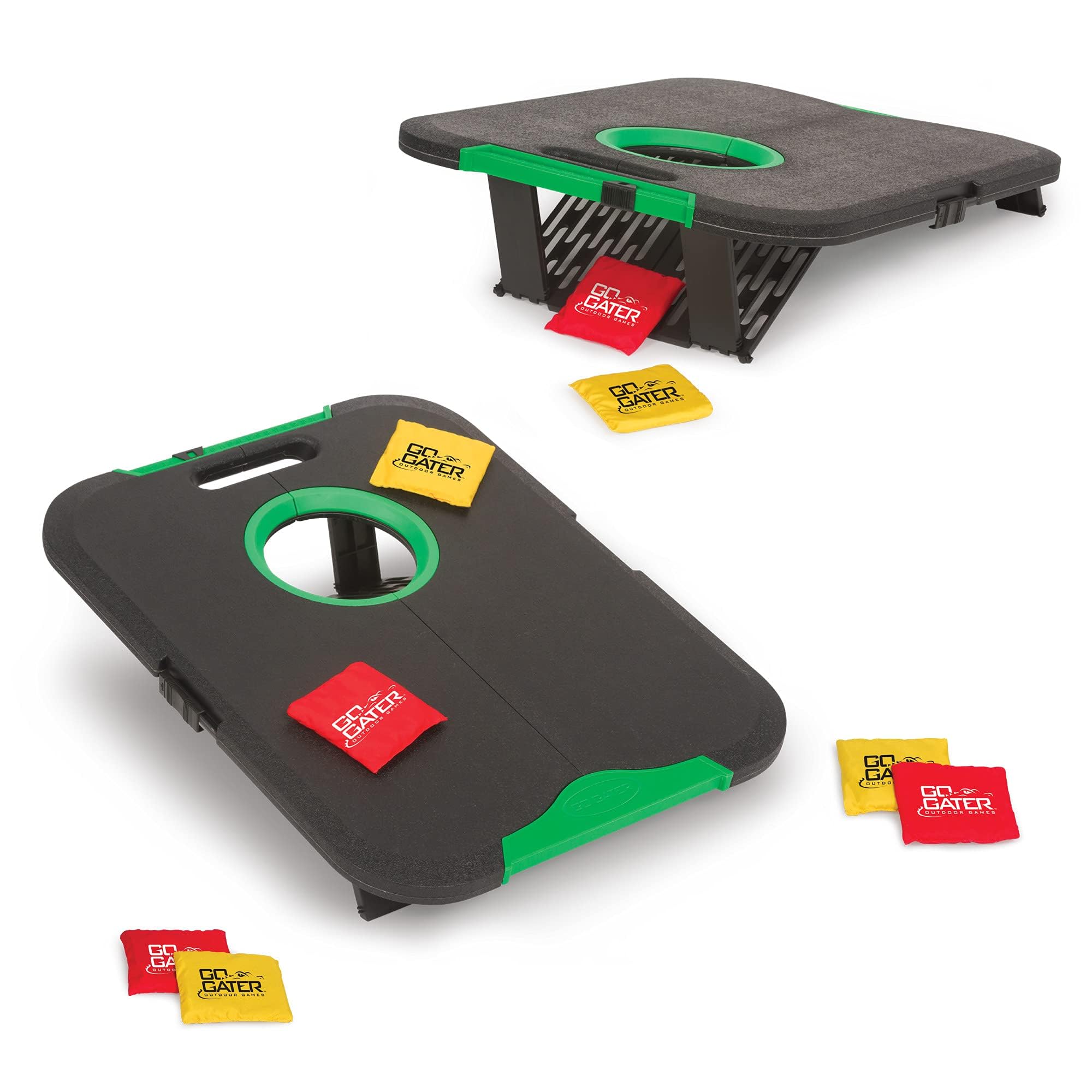 EastPoint Sports Go! Gater Cornhole – Light-Up and Travel Versions – Easy Storage & Light-Weight – Perfect for Outdoor and Indoor Play