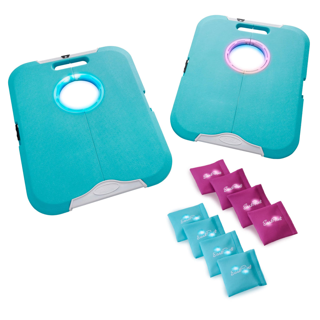 EastPoint Sports Go! Gater Cornhole – Light-Up and Travel Versions – Easy Storage & Light-Weight – Perfect for Outdoor and Indoor Play