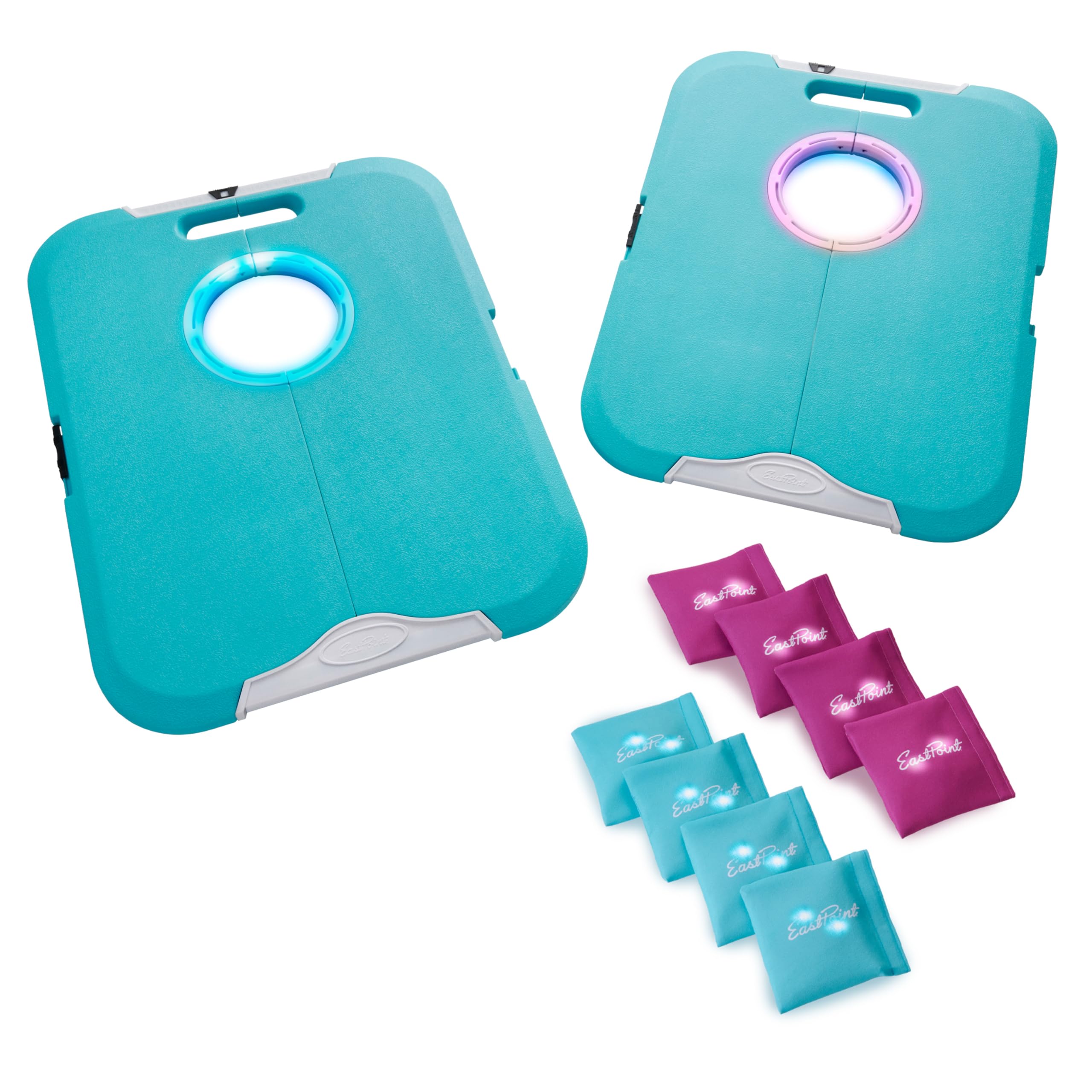 EastPoint Sports Go! Gater Cornhole – Light-Up and Travel Versions – Easy Storage & Light-Weight – Perfect for Outdoor and Indoor Play