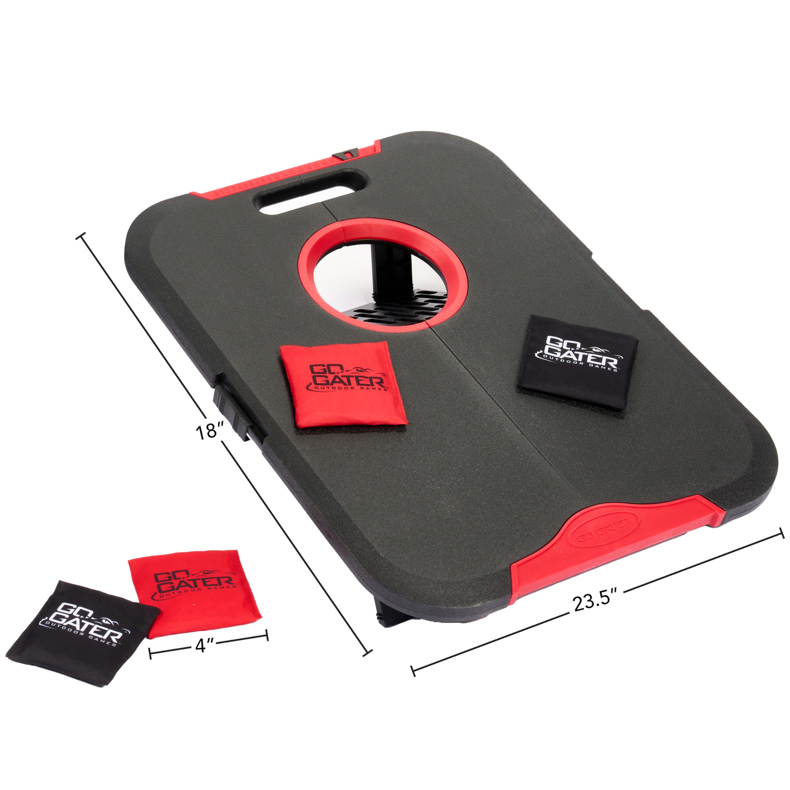EastPoint Sports Go! Gater Cornhole – Light-Up and Travel Versions – Easy Storage & Light-Weight – Perfect for Outdoor and Indoor Play
