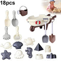 17/18/19pcs Beach Toys Set Summer Outdoor Games Sand Play Plastic Watering Bottle Shovels Panda Beach Water Game Toy Tools Gift