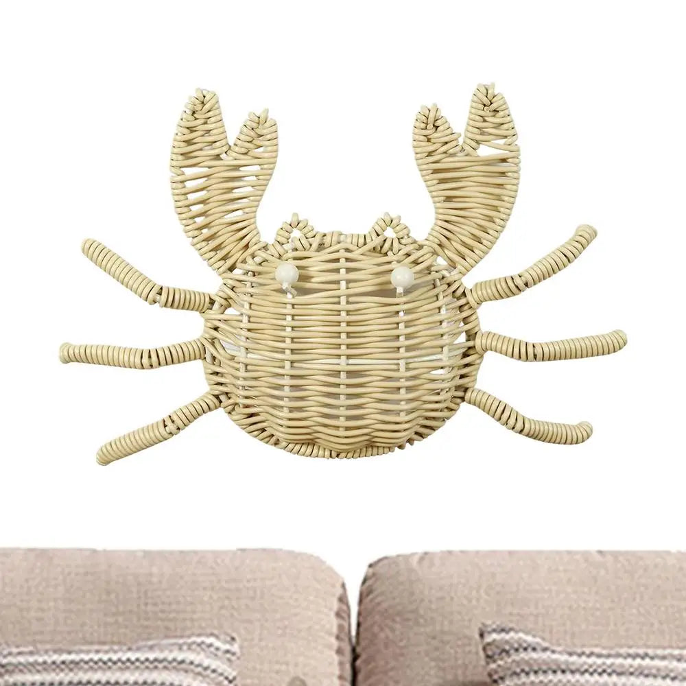 Coastal Home Decor Nautical Crab Ornaments Farmhouse Beach Theme Bathroom Decor For Bedroom Bathroom Nursery Living Room Indoor